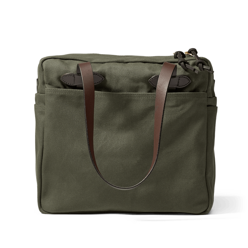 Filson Bags 25L / Otter Green Filson - Rugged Twill Tote Bag w/ Zipper