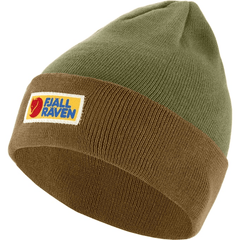 Fjällräven Headwear One Size / Buckwheat Brown-Laurel Green FJÄLLRÄVEN - Vardag Classic Beanie