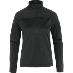 Fjällräven Layering XS / Black FJÄLLRÄVEN - Women's Abisko Lite Half Zip