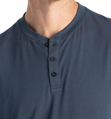 Free Fly T-shirts Free Fly - Men's Bamboo Flex Long Sleeve Henley