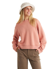 Free Fly Sweatshirts XS / Shell Free Fly - Women's Bamboo Northcoast Fleece Crew