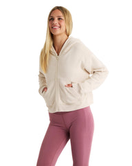 Free Fly Sweatshirts XS / Stone Free Fly - Women's Bamboo Northcoast Fleece Full-Zip Hoodie