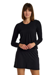 Free Fly T-Shirts XS / Black Free Fly - Women's Ribbed Bamboo Long Sleeve