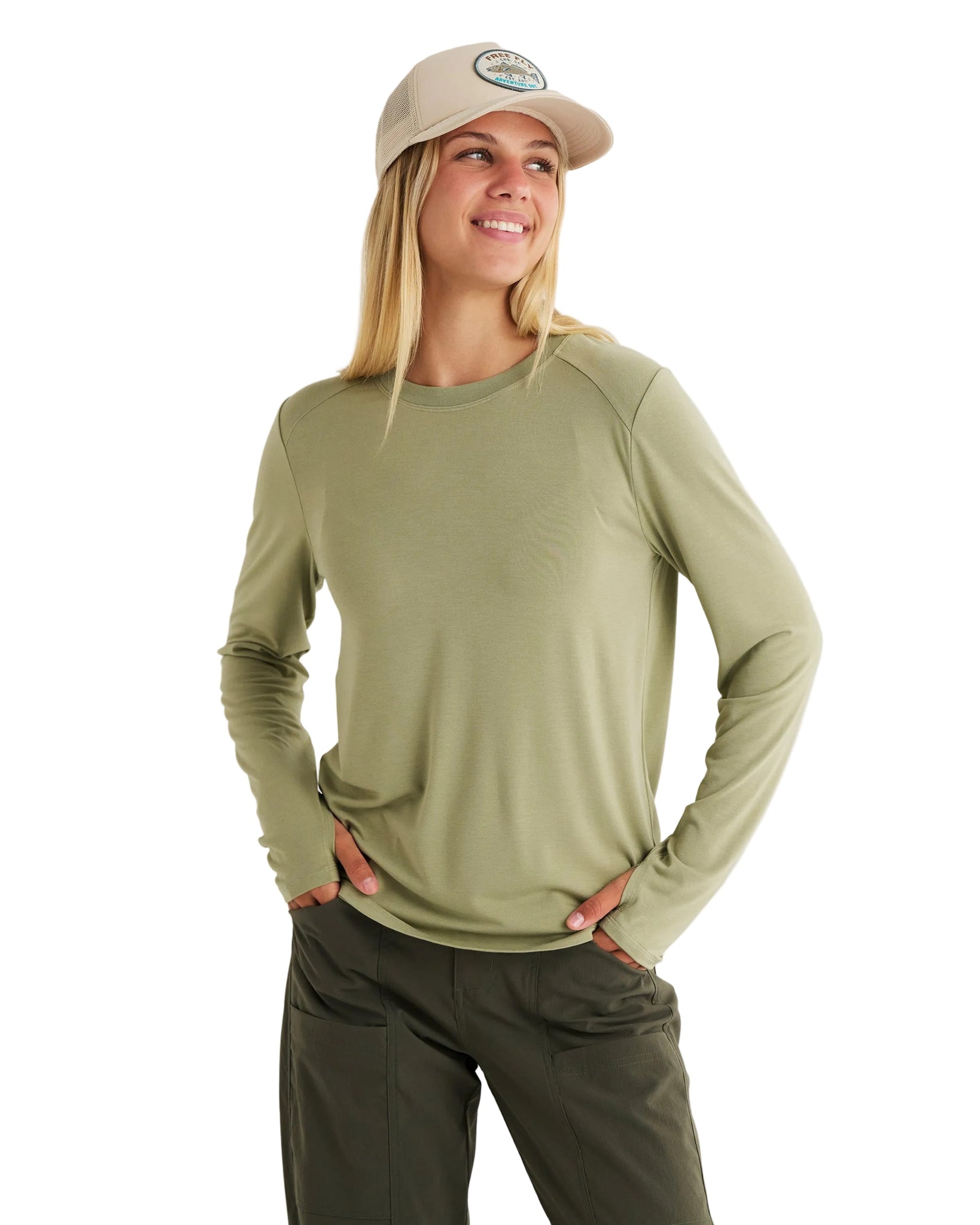 Free Fly T-Shirts XS / Tea Free Fly - Women's Bamboo Shade Long Sleeve II