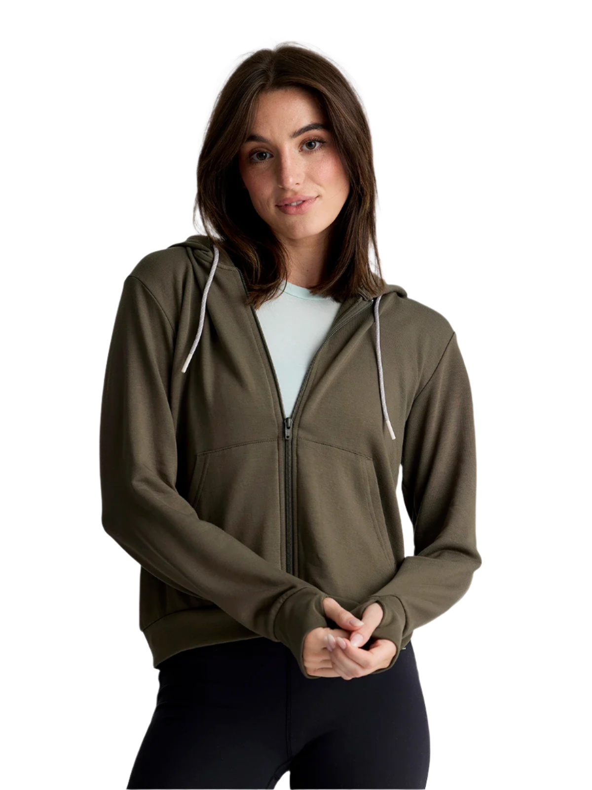 Free Fly - Women's Bamboo Lightweight Fleece Zip Hoodie