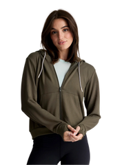 Free Fly - Women's Bamboo Lightweight Fleece Zip Hoodie