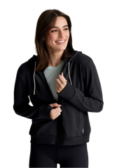 Free Fly - Women's Bamboo Lightweight Fleece Zip Hoodie