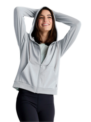 Free Fly - Women's Bamboo Lightweight Fleece Zip Hoodie