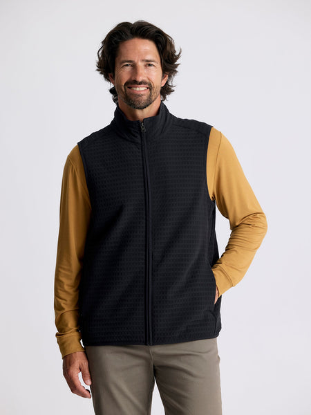 Free Fly Outerwear S / Black Free Fly - Men's Gridback Fleece Vest