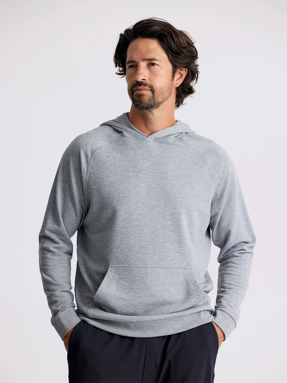 Free Fly Sweatshirts S / Heather Grey Free Fly - Men's Bamboo Lightweight Fleece Hoodie