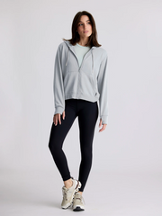 Free Fly - Women's Bamboo Lightweight Fleece Zip Hoodie