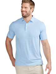 tasc Polos tasc - Men's Cloud Lightweight Polo Brookline Stripe