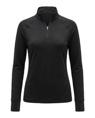 Callaway Layering S / Black Callaway - Women's Baby French Terry 1/4-Zip Pullover