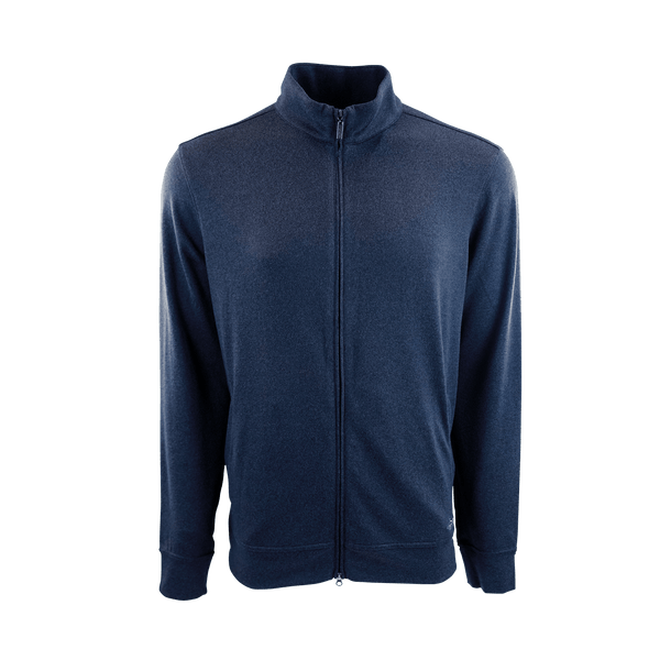 Greg Norman Layering S / Navy Heather Greg Norman - Men's Lab Full Zip Jacket