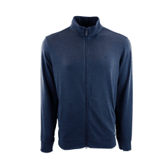 Greg Norman Layering S / Navy Heather Greg Norman - Men's Lab Full Zip Jacket