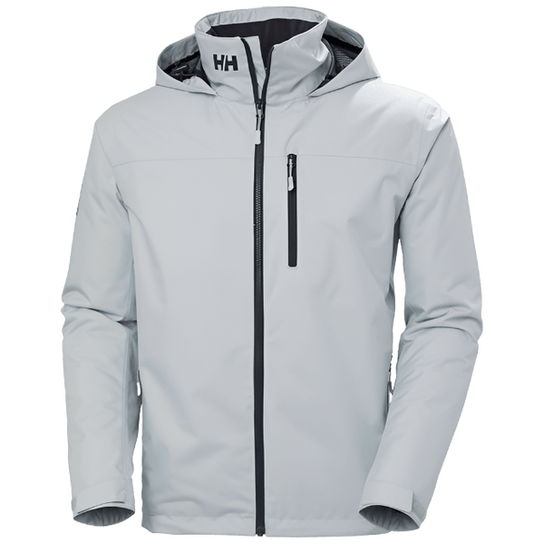 Helly Hansen Outerwear S / Grey Fog Helly Hansen - Men's Crew Hooded Midlayer Jacket 2.0
