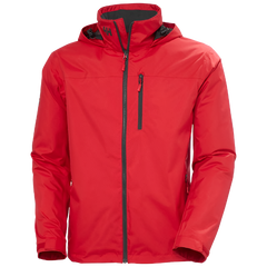 Helly Hansen Outerwear S / Red Helly Hansen - Men's Crew Hooded Midlayer Jacket 2.0