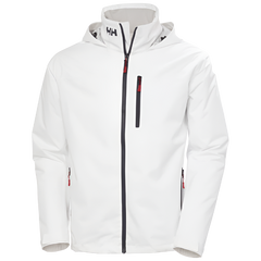 Helly Hansen Outerwear S / White Helly Hansen - Men's Crew Hooded Midlayer Jacket 2.0