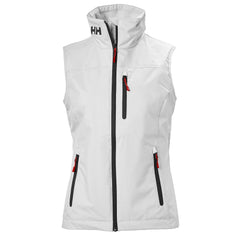 Helly Hansen Outerwear XS / White 3-Day Swift Ship: Helly Hansen - Women's Crew Vest