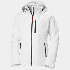 Helly Hansen Outerwear XS / White Helly Hansen - Women's Crew Hooded Midlayer Jacket 2.0