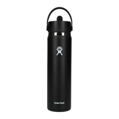 Hydro Flask Accessories 24oz / Black Hydro Flask - Wide Mouth w/ Flex Straw Cap 24oz