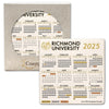 CoasterStone Accessories One Size / White/Beige Stone CoasterStone - Absorbent Single Stone Calendar Coaster