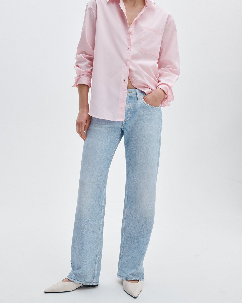 rag & bone Bottoms 23 / Aria rag & bone - Women's rb Miramar Cam Relaxed Straight Pant