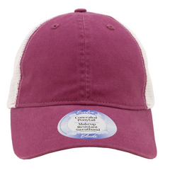 Infinity Her Headwear Infinity Her - ANNIE Peached Twill Mesh Back Ponytail Cap