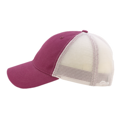 Infinity Her Headwear Infinity Her - ANNIE Peached Twill Mesh Back Ponytail Cap