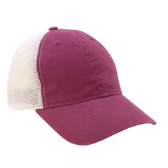 Infinity Her Headwear Infinity Her - ANNIE Peached Twill Mesh Back Ponytail Cap
