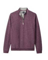 Johnnie-O Layering S / Royal Plum Johnnie-O - Sully 1/4 Zip Pullover