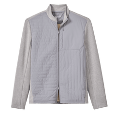 Johnnie-O Outerwear S / Light Grey Johnnie-O - Mario Mixed Media Jacket