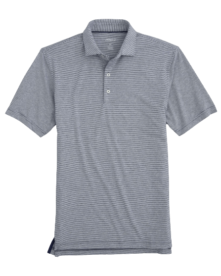 johnnie-O - Birdie PREP-FORMANCE Jersey Polo (Lyndon Stripe)