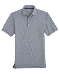 johnnie-O - Birdie PREP-FORMANCE Jersey Polo (Lyndon Stripe)