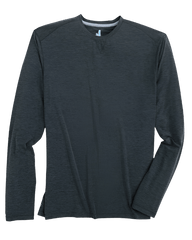 johnnie-O T-shirts S / Heather Black johnnie-O - The Course Performance Long Sleeve T-Shirt