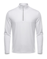 Callaway Layering S / White Callaway - Men's Baby French Terry 1/4-Zip Pullover