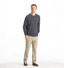 Free Fly - Men's Bamboo Lightweight Fleece Crew