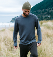 Free Fly - Men's Bamboo Lightweight Fleece Crew