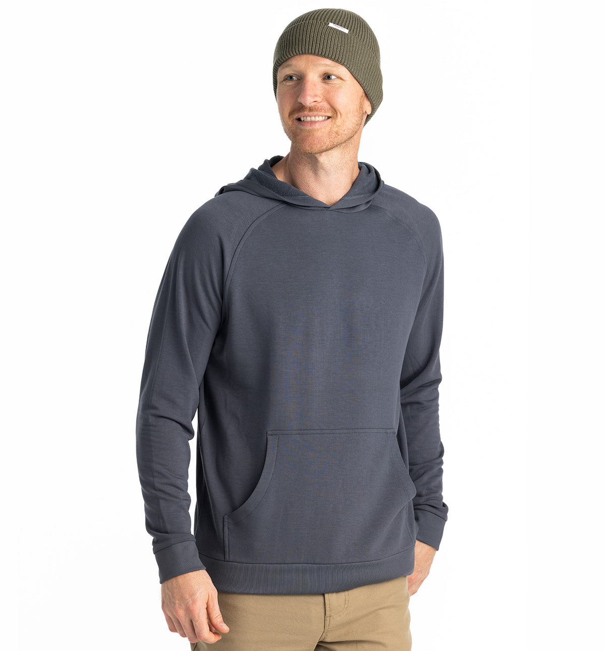 Free Fly Sweatshirts S / Storm Cloud Free Fly - Men's Bamboo Lightweight Fleece Hoodie