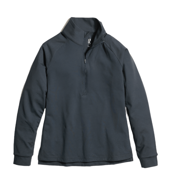 Marine Layer Sweatshirts XS / Charcoal Marine Layer - Women's Re-Spun Sport Quarter-Zip