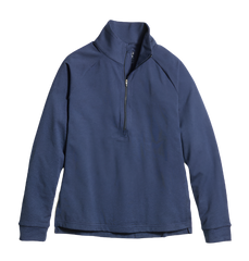 Marine Layer Sweatshirts XS / Navy Marine Layer - Women's Re-Spun Sport Quarter-Zip