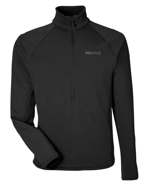 Marmot Fleece S / Black Marmot - Men's Leconte Half-Zip