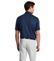 Peter Millar Polos Peter Millar - Men's Solid Performance Polo w/ Self Collar - Navy