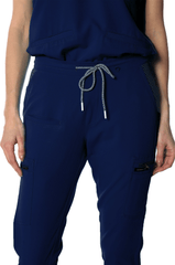 Members Only Scrubs Members Only - Women's Reus Open Bottom Petite Scrub Pants