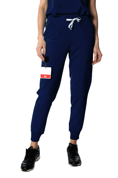 Members Only Scrubs Members Only - Women's Valencia Jogger Tall Scrub Pants