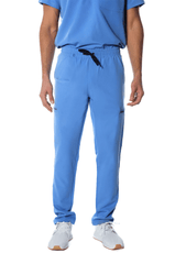 Members Only Scrubs S / Ceil Blue Members Only - Men's Hampton Open Bottom Scrub Pants