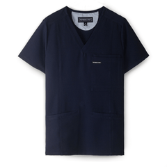 Members Only Scrubs XS / Navy Members Only - Women's Siena 5-Pocket Scrub Top