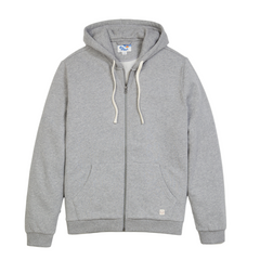 Marine Layer Sweatshirts S / Heather Grey Marine Layer - Men's Cloud 9 Full-Zip Hoodie