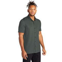 Mercer+Mettle Polos Mercer+Mettle - Men's Stretch Pique Full-Button Polo