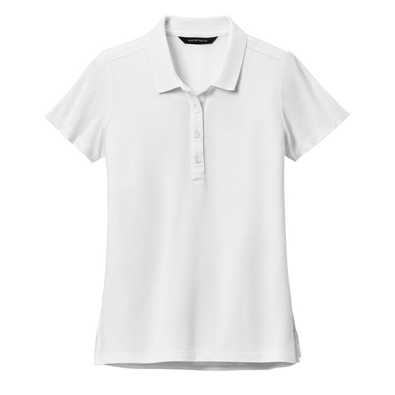 Mercer+Mettle Polos XS / White Mercer+Mettle - Women's Stretch Pique Polo